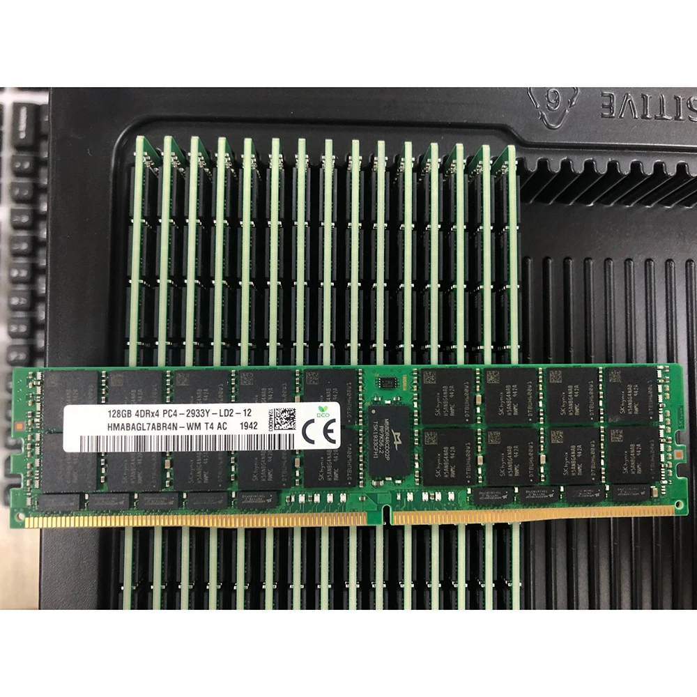 1 Pcs 128GB 128G 4DRX4 DDR4 PC4-2933Y REG ECC LRDIMM RAM For SK Hynix Memory HMABAGL7ABR4N-WM 4 1 Pcs 128GB 128G 4DRX4 DDR4 PC4-2933Y REG ECC LRDIMM RAM For SK Hynix Memory HMABAGL7ABR4N-WM - Image 2