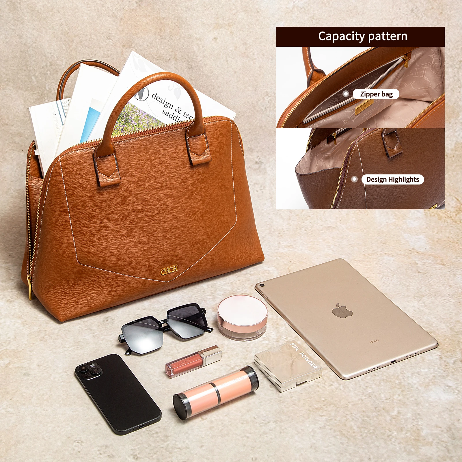 حقيبة كتف نسائية من CHCH، بتصميم جديد وعالي الجودة...