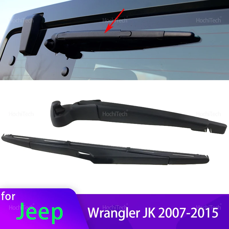 Rear Windshield Washer Wiper Arm Blade Set - Car Accessories