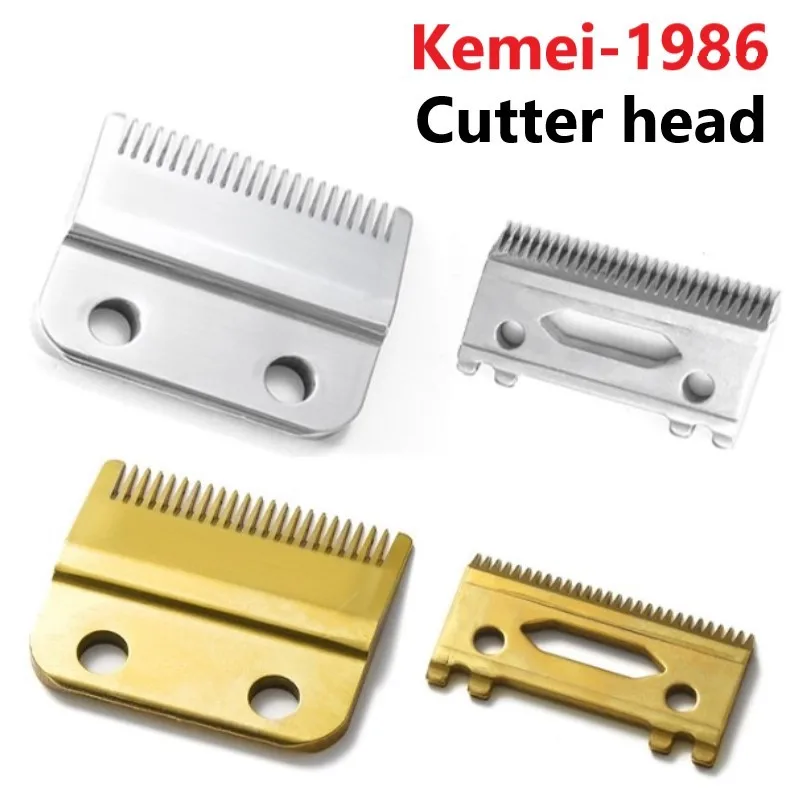 

Kemei KM-1986 Professional Hair Clipper Blade Screws Silver Golden Replacement Blade Hair Trimmer Carton Steel Accessories Blade