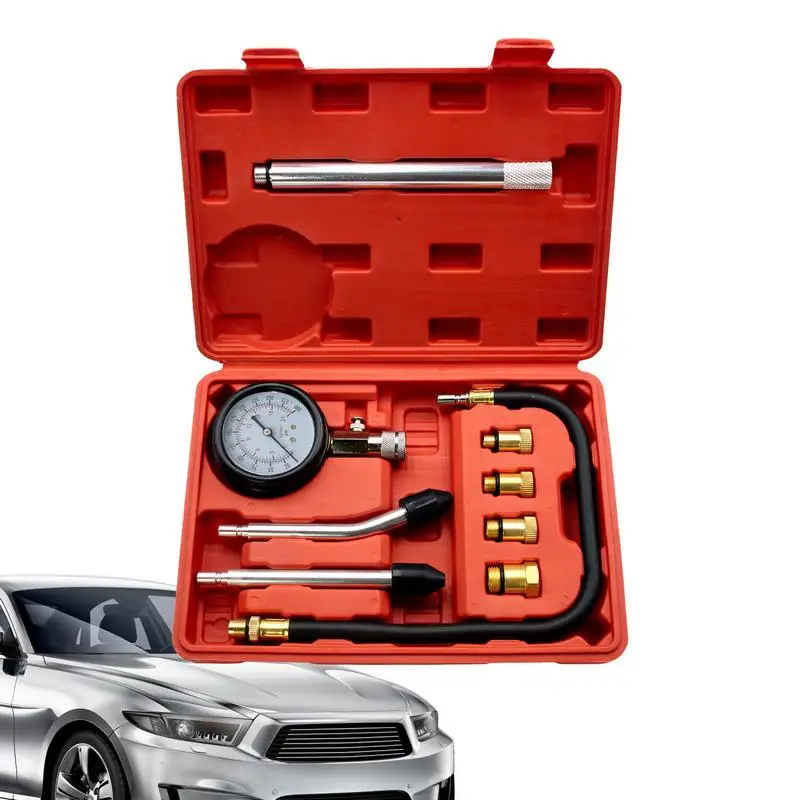 

Cylinder Leak Down Tester Kit Leakage Test Set For Engine Cylinder Compression Test Kit Diagnostics Tool Automotive Engine