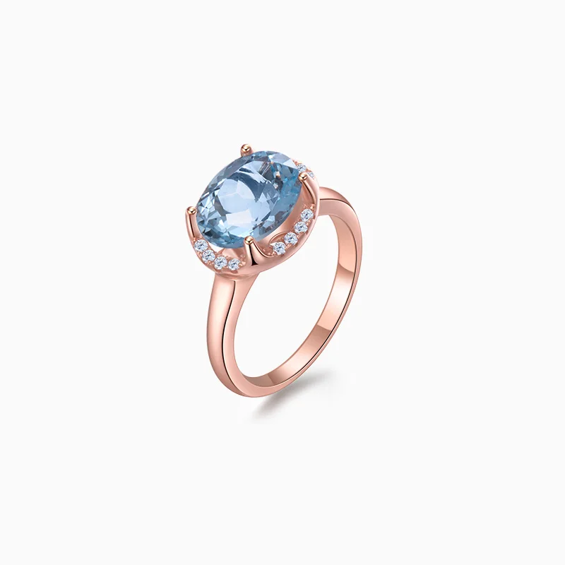 

London Blue Topaz Ring