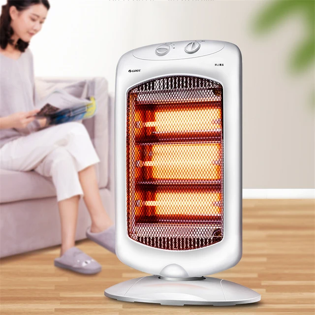 Small Solar Heater Far Infrared Electric Warmer Energy Saving Warm Air  Blower Quick Heating Vertical Shaking Head Fan Heaters - AliExpress