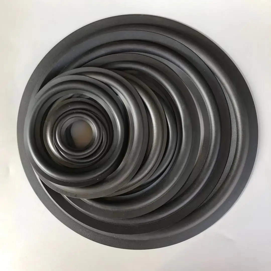 Universal High Elasticity Speaker Rubber Surround Repair Woofer Edge Replacement 2Pcs 1.5/2/2.75/3/4/5/6.5/8/10/12 Inch