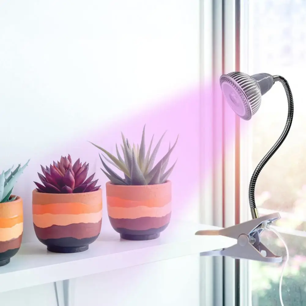 Durable EU Plug E27 Lamp Holder with Adjustable Gooseneck Desktop Clip on Type E27 Reading Lamp Holder Illumination