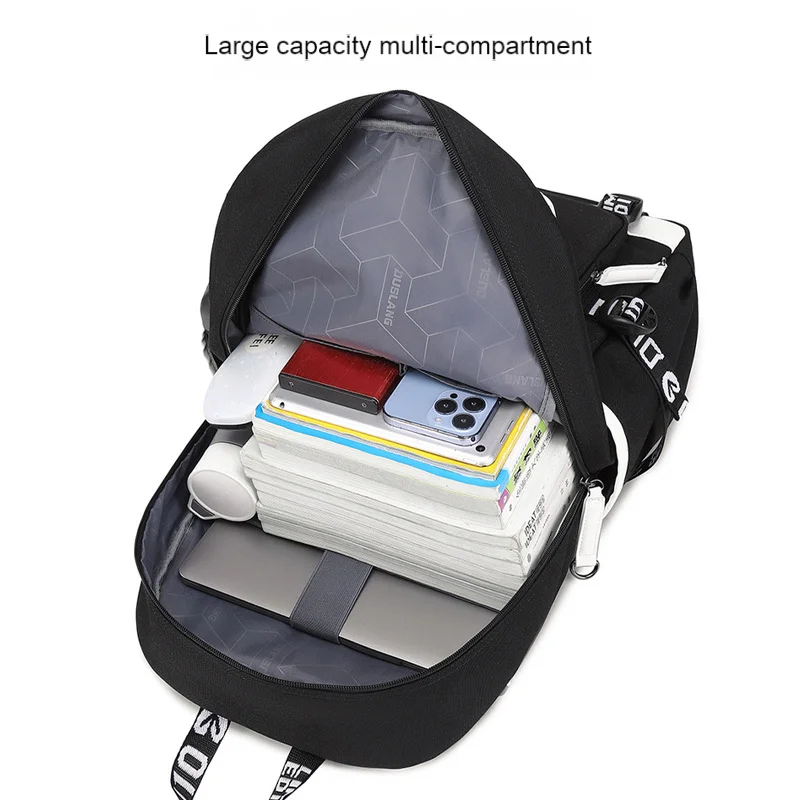 Trendy Men's Waterproof Sports Bag Women's Backpack Multifunctional Travel School Bag Computer Bag High-end Casual Backpack