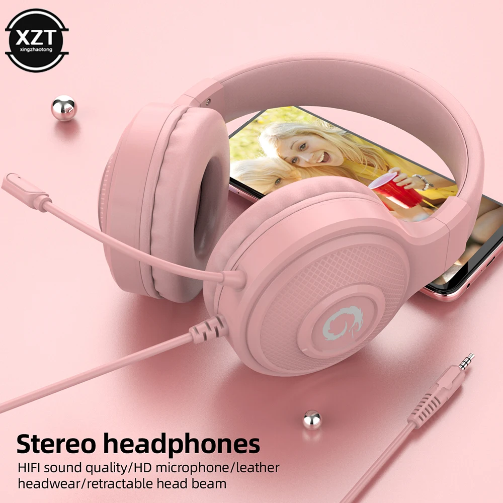 Nuove Cuffie Cablate Con Microfono Per Pc/Ps4/Xbox/Laptop Gaming Headset Gamer 3.5Mm On-Ear Call Center/Traffic/Office Headset