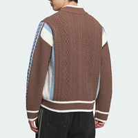 Veste chaude en tricot coupe ample pour homme Adidas Genuine Clover KS5963 4
