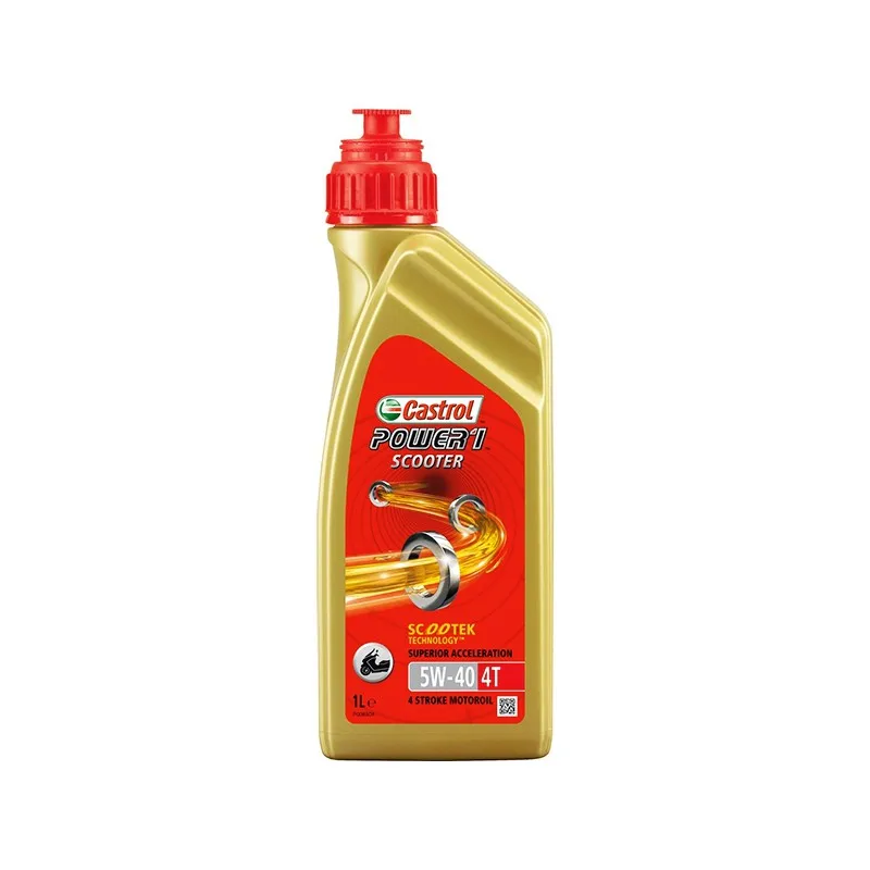 Castrol Olio Power1 Scooter 5W40 4T 1L