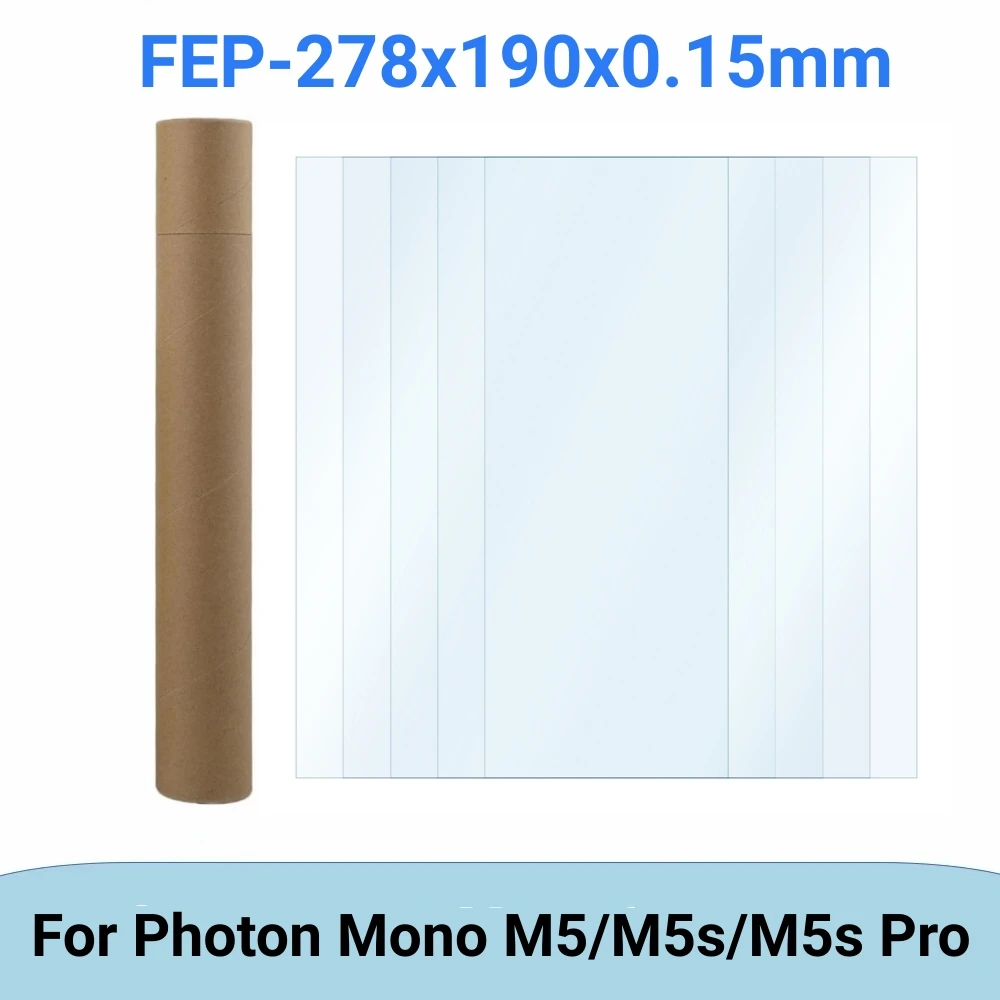 Premium FEP Release Film Set - 5 Pack 10.1 Inch