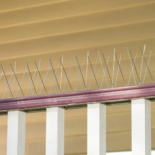 A Madár És Galamb Tüskék Elrettentő Rozsdamentes Acél Tüske -Szalag Otthoni Torony Tetők Madárhulladék -Repelle Galambhoz - Image 3