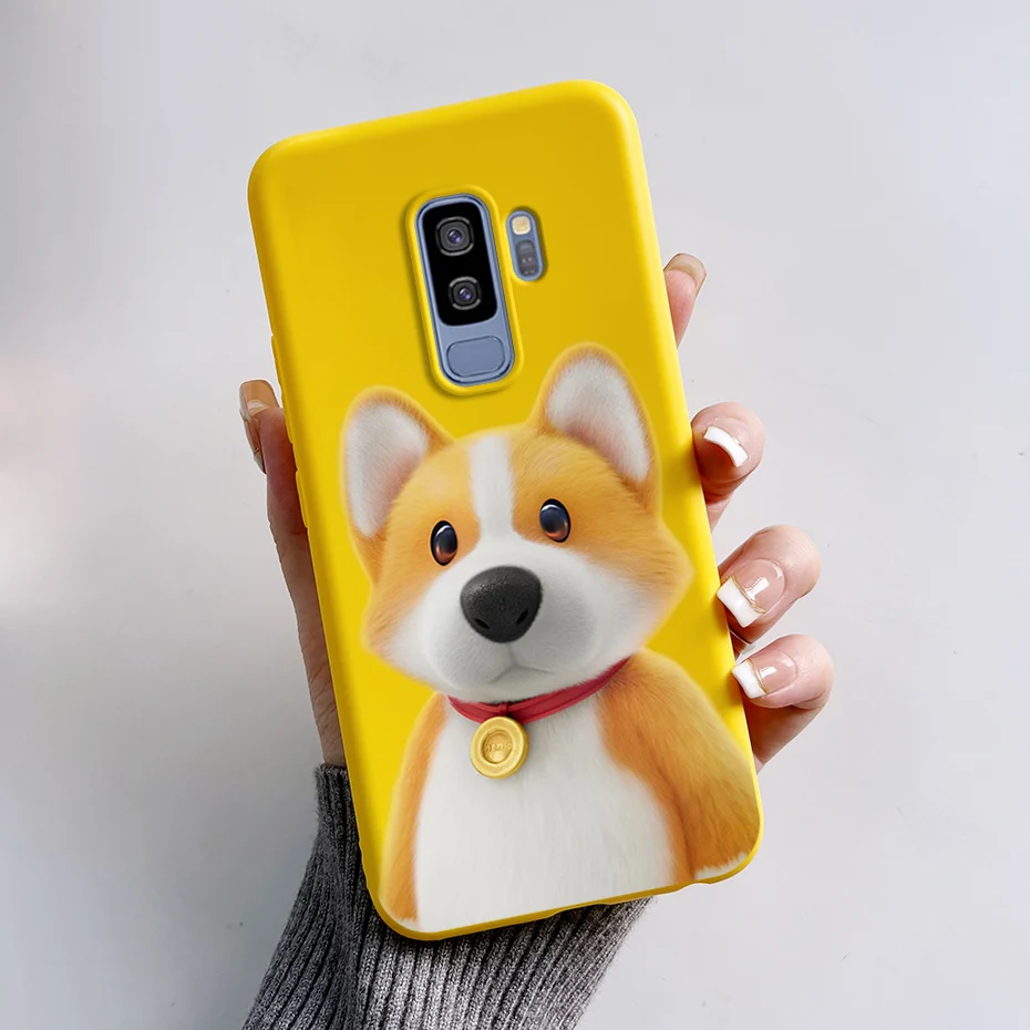 Astronaut Silicone Phone Case with Protective Bumper for Samsung Galaxy S9/S9+