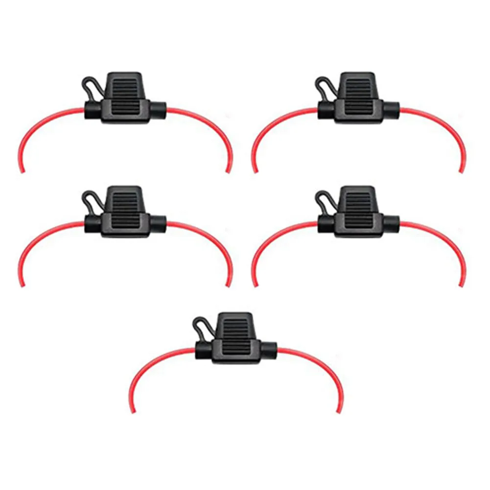 

Fuse Holder Gauge AWG Wire Dust And Moisture Protection Type Universal Fitment Voltage Waterproof And Dustproof