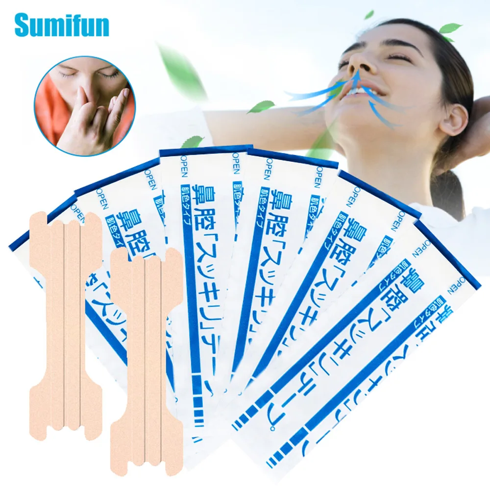 

10/20/30pcs Rhinitis Patch Anti Snoring Sinusitis Relief Runny Nose Sneezing Nasal Strips Herbal Medicine Good Sleeping Plaster