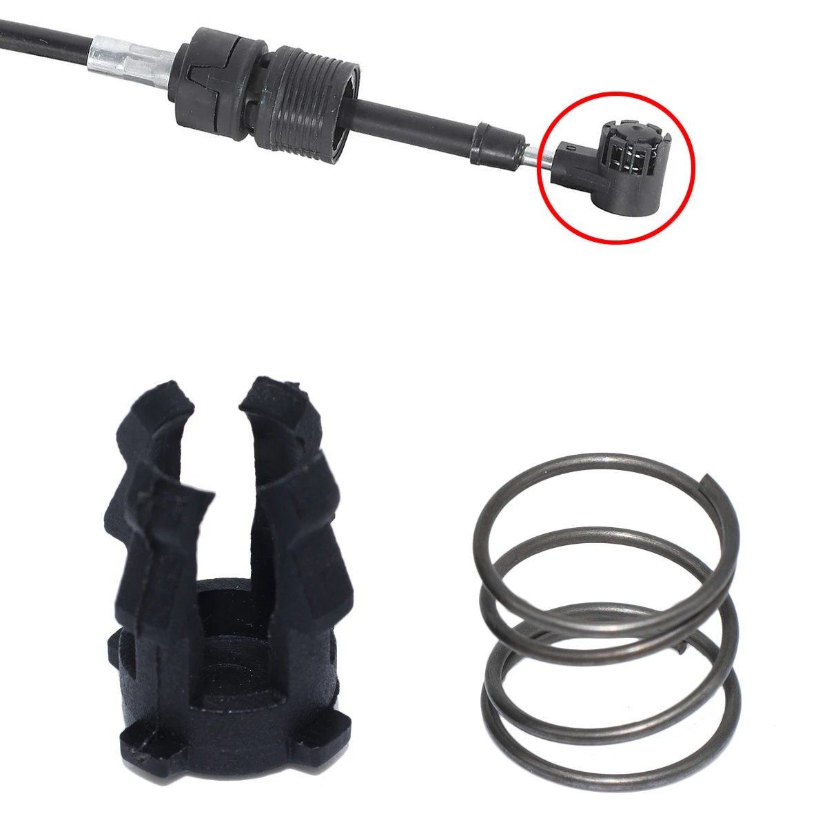 Loose Shifting Issue Fix For Ford Transit MK7 2.4 FWD RWD 6Speed Gear Selector Shift Cable linkage End Repair Kit 2004 2005-