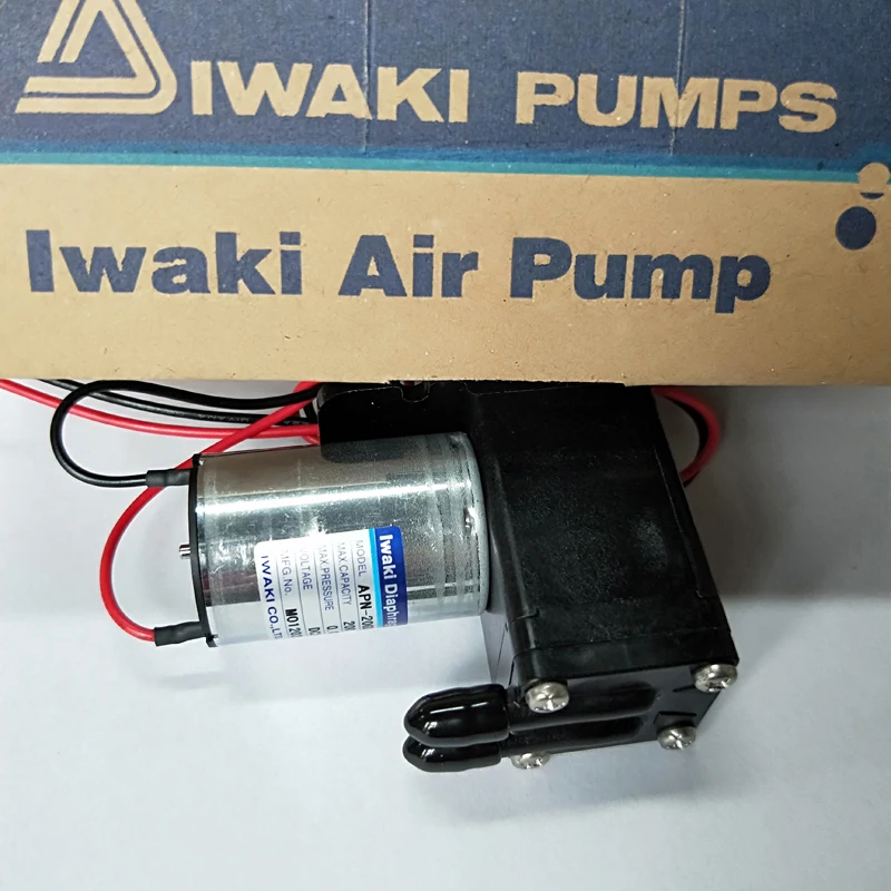 machine Japan iwaki vacuum pump water pump chemical diaphragm pump DC24V APN-20GD2/30GD2/APN-60GD2-W marine chemical water treatment corrosion resistant pneumatic diaphragm pump wilden