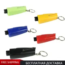 

Car Safety Hammer Car Hanging Ornaments Key Chain Seat Belt Cutter Break Window Glass Hammer Life-Saving Escape Tool Accessories