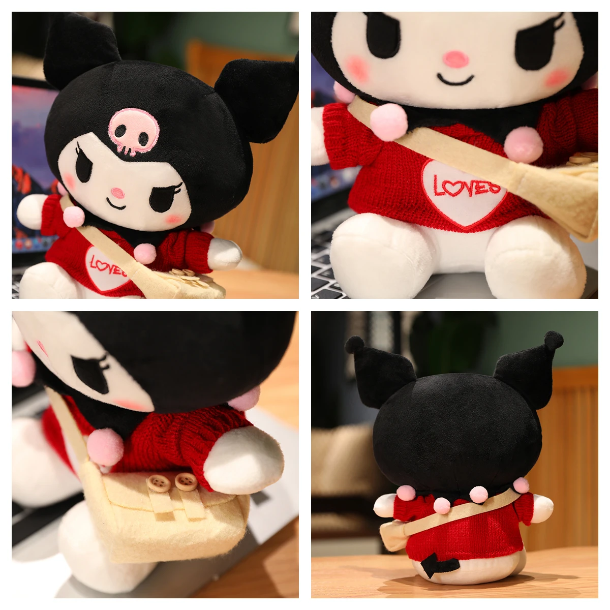 Kuromi 8 Plush (Besties Costume Series)