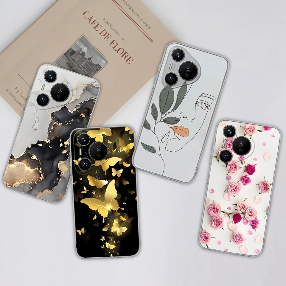 Astronaut Girl Clear Shockproof Durable Silicone Phone Case