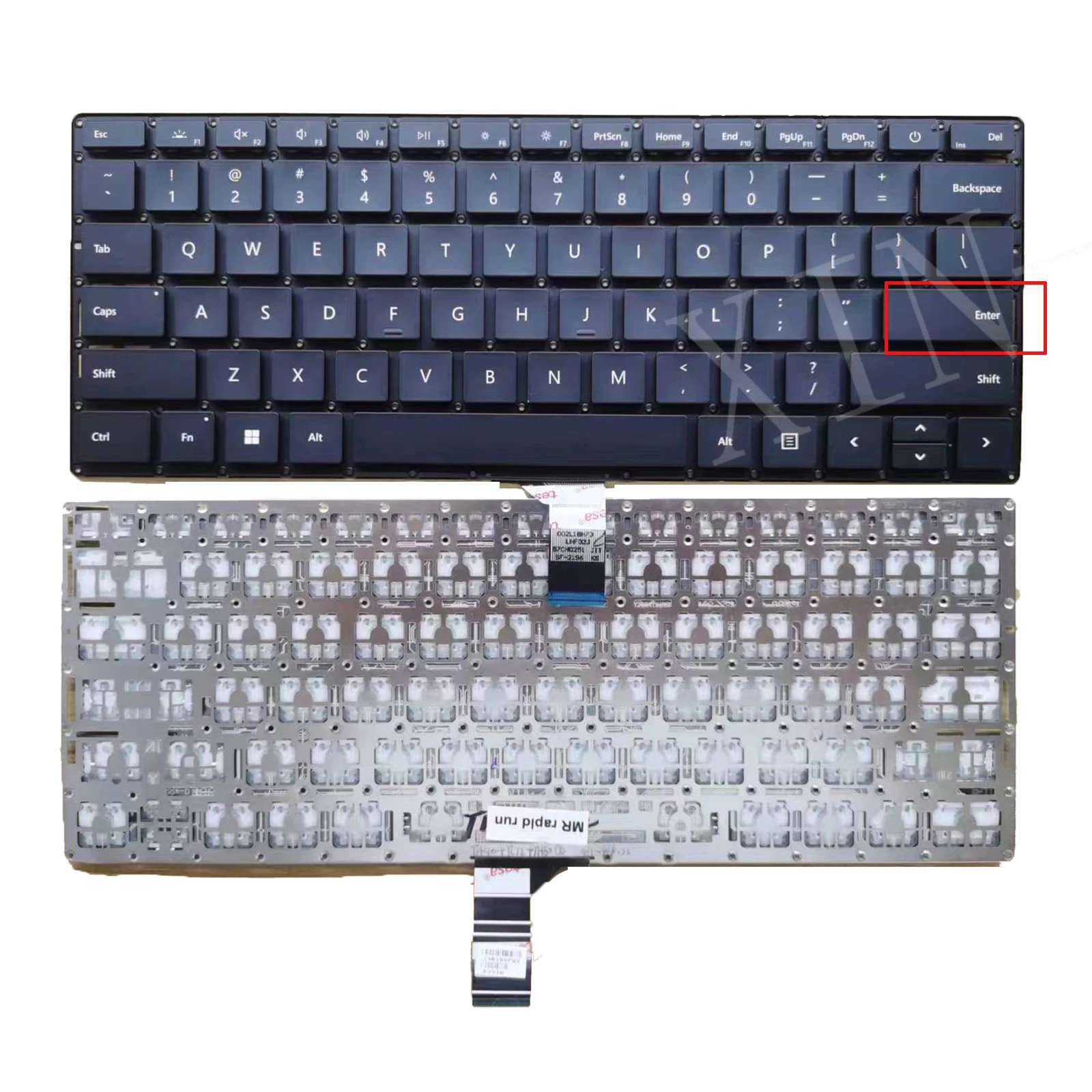 Tastiera Per Laptop Usa Per Laptop Microsoft Surface 3 13.5 "1867/1868 Nero