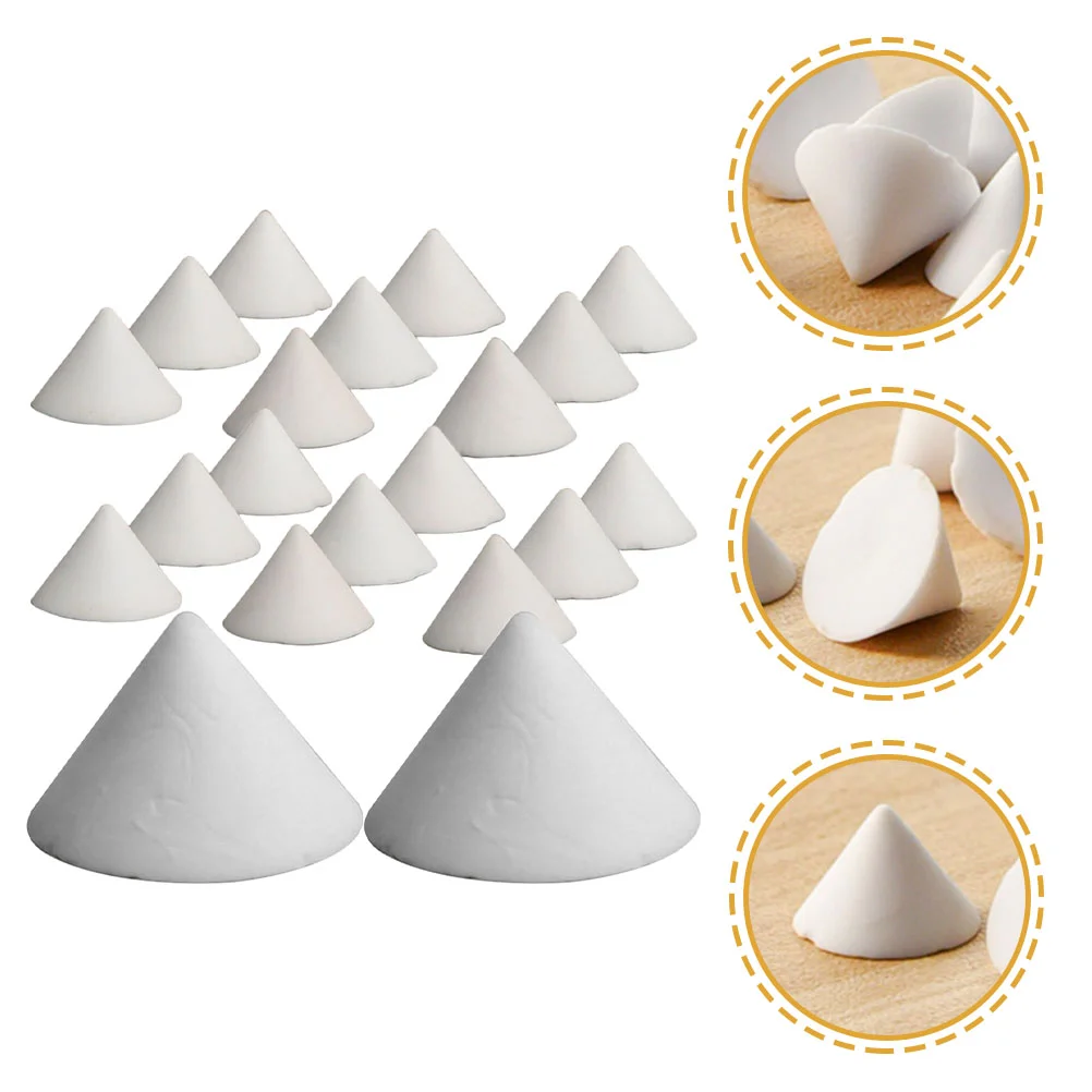 

20 Pcs Ceramic Nail Durable Pottery Tools Carassosories Clay Nails Kiln Supplies Cone Aluminum Oxide Furniture