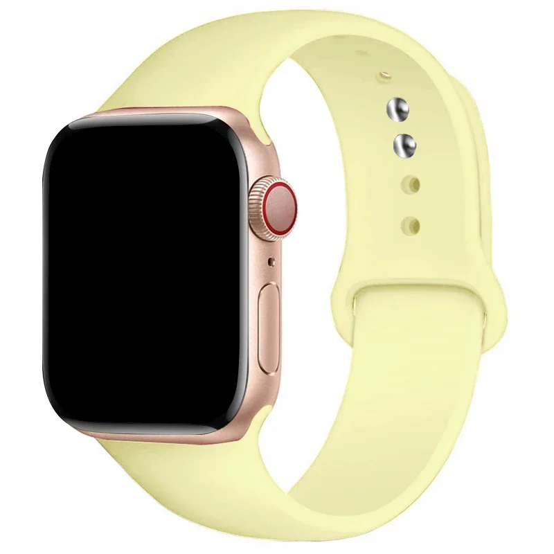 Silicone Sports Band for Smartwatch - Adjustable Loop Bracelet