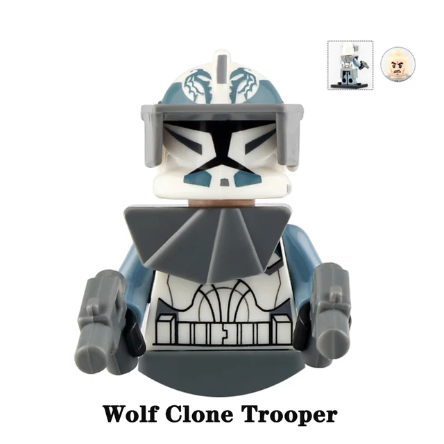 Brand Disney Clone Troopers Wolffe Building Blocks Commander Cody Rex Colt Blitz The Bad Batch Bricks Elite Squad Troopers Toys N-PG618