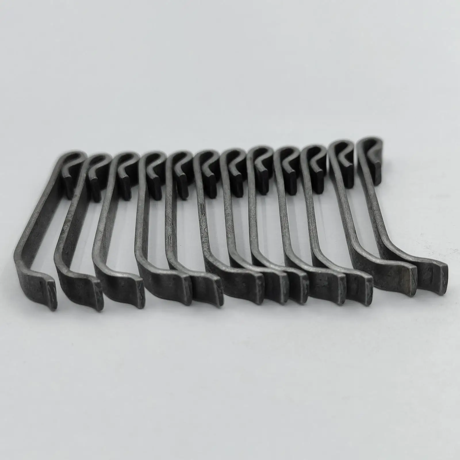 12Pcs Tool Box Drawer Slide Clips 1 5/8" Drawer Slide Retaining Keeper Clips Vintage Jig Set for Matco Replacement