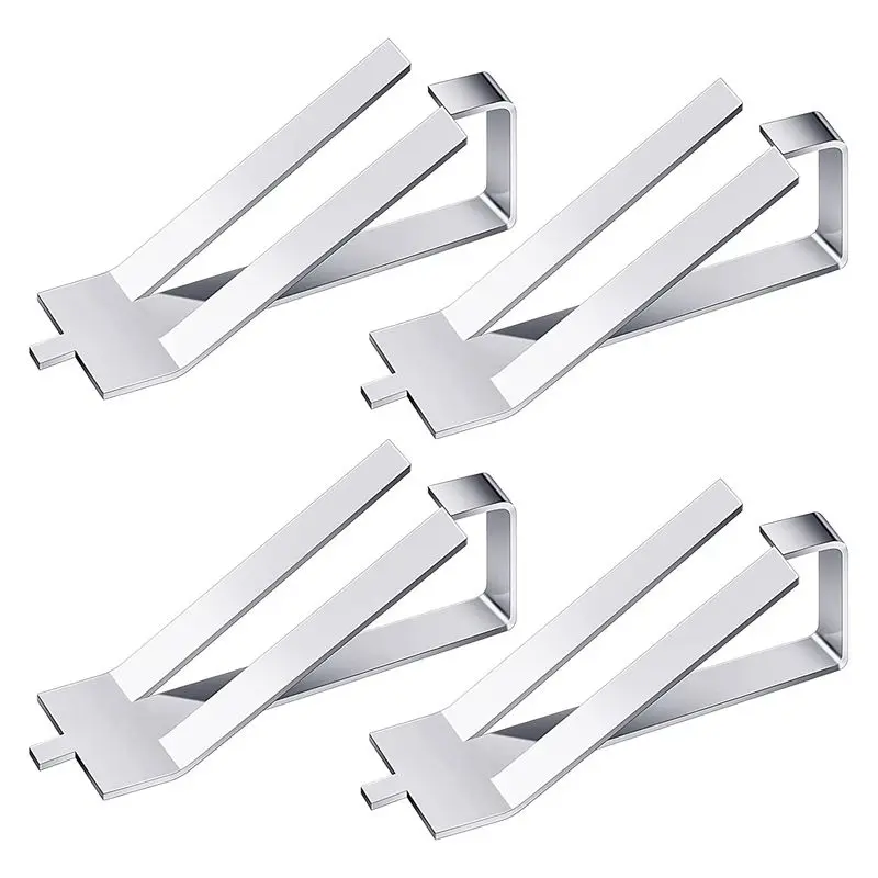 4PCS Glass Bed Spring Turn Clips Compatible with Ender 3 Hot Bed Printing Platform Glass Fixing Clamps for Universal 3D Printer 3d printing platform glass bed fixing clips hot bed clamp stainless steel for 3d printer platform glass bed clip