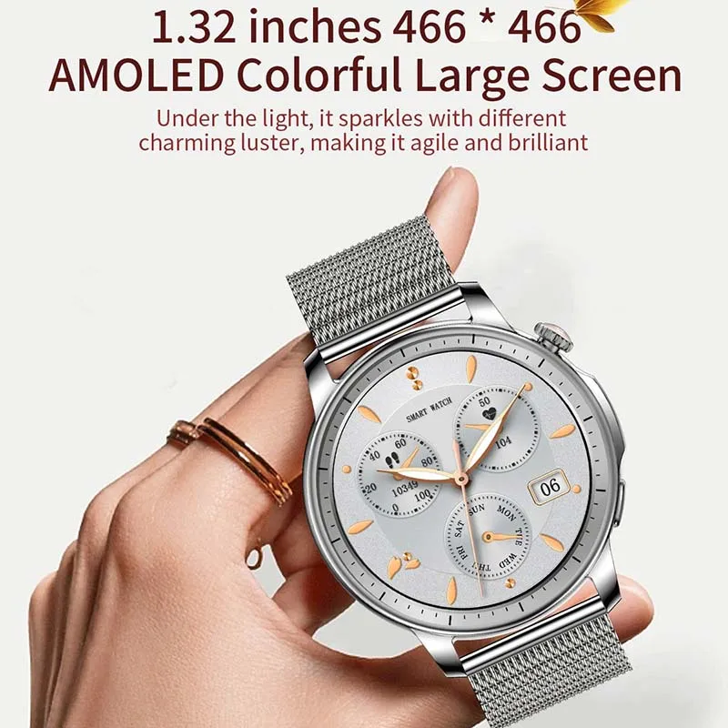 2023  AMOLED Ʈġ,  ȭ, IP67 , ǰ , ȵ̵  IOS, 1.32 ġ