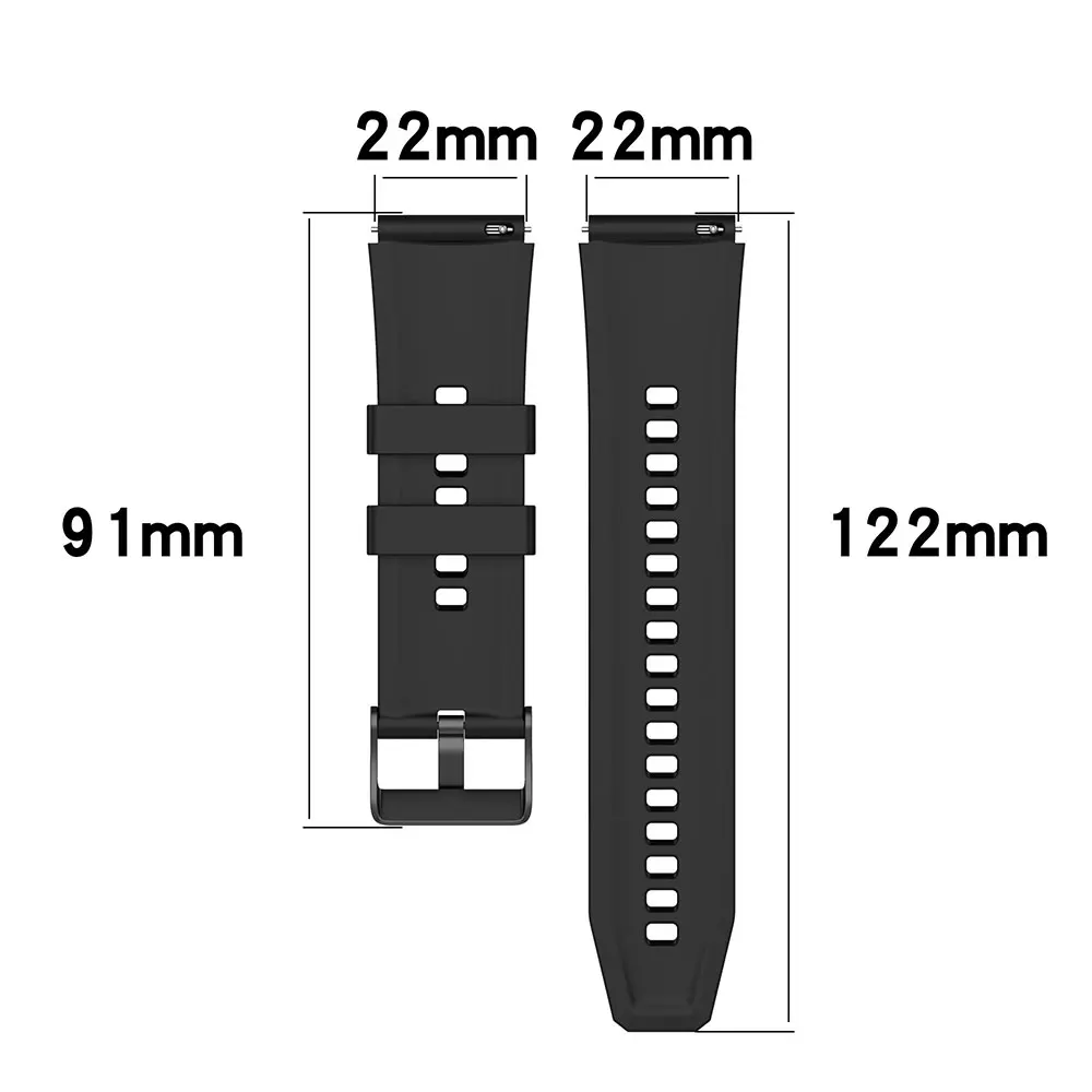 Silicone Watchband 22mm Xiaomi Mi Watch Color 2 Sports Strap Mi Watch Color Correa Wristband Xiaomi S1 Active