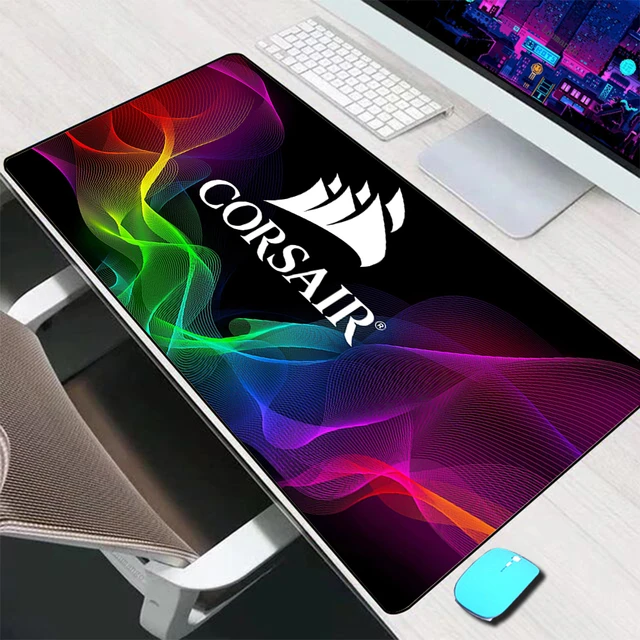 Corsair Logo XXL Mouse Pad 90x30 Gaming RGB LED Mousepad XL Keyboard Mouse  Mat Deskmat Mausepad Tapis De Souris Tappetino Mouse