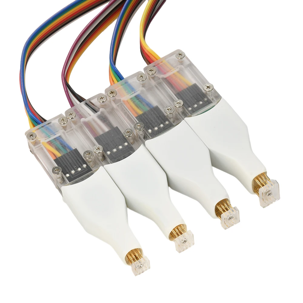 SOP8/WSON8/QDFN8 Mikrochip-Download-Brenner Federstift-Brenn- und Testsonde mit Kabelabstand 4.4/5.8/6.5/8.5 – Detail 1