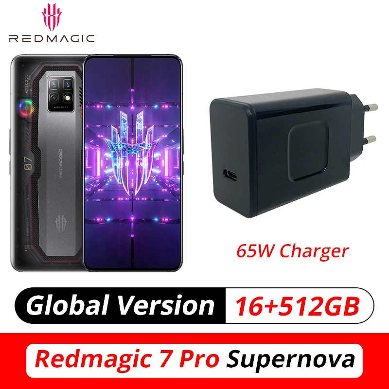 Global Version Nubia Redmagic 7 Gaming Phone 6.8'' 165hz Amoled Snapdragon  8 Gen 1 Octa Core 64mp Camera Red Magic 7 Mobilephone - Mobile Phones -  AliExpress