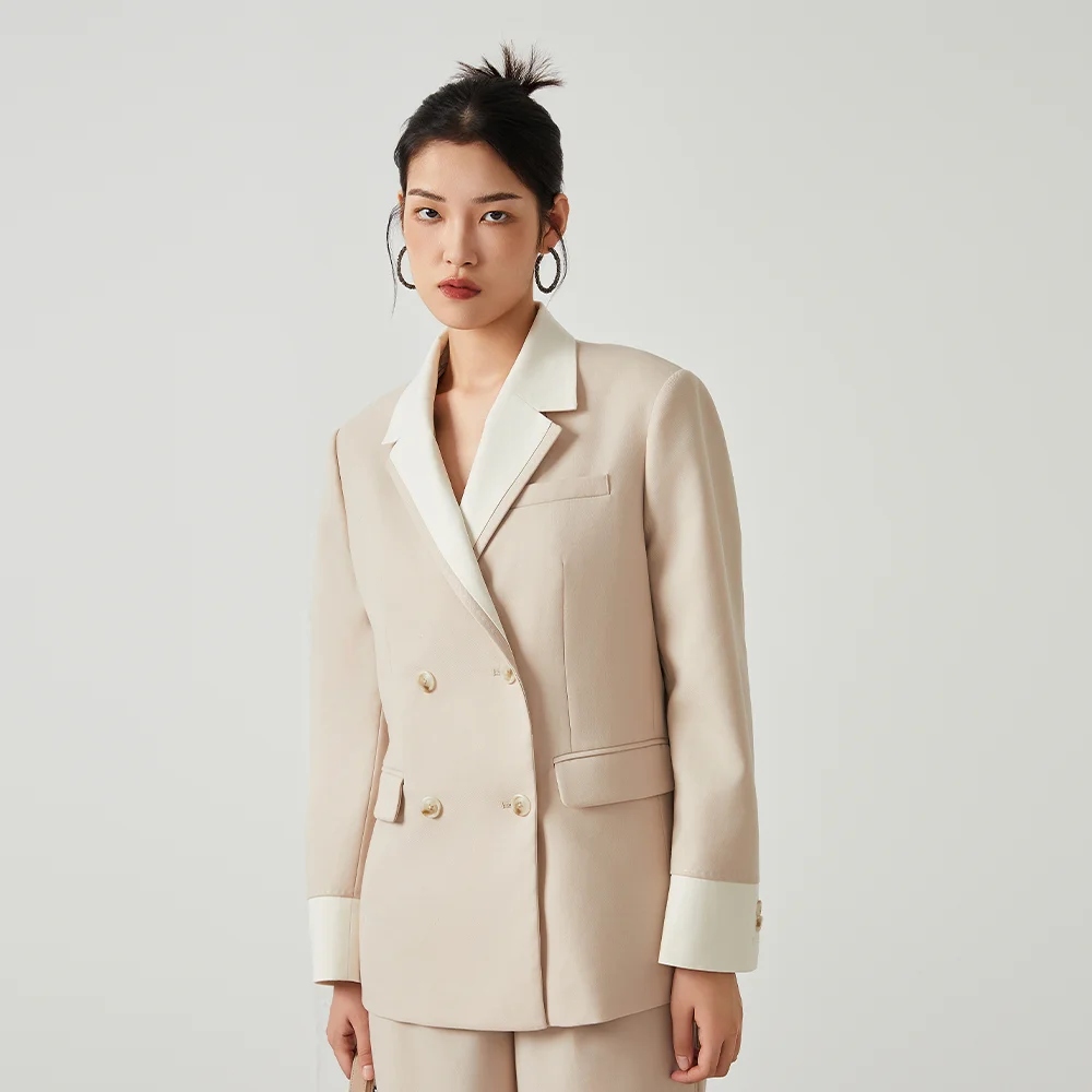 Women Blazer Coat K2547W Luxury womens Clothing Australian Wool Women's business suits autumn casual Blazer