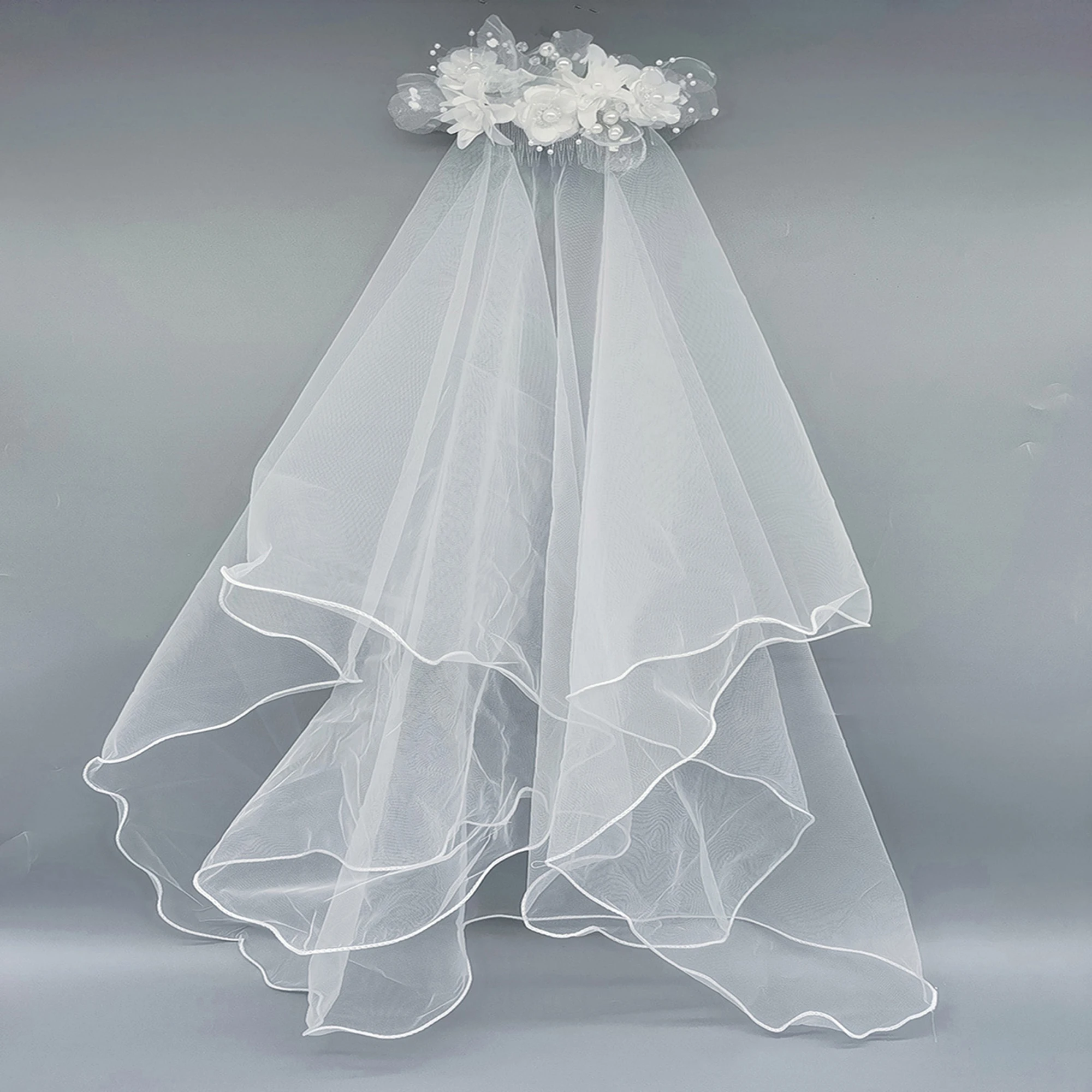 Elegant Ivory Lace Wedding Dress with Sparkling Crystal Beading and Cathedral Train for Bridal  and Weddings