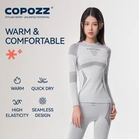COPOZZ Winter Ski Thermal Underwear Sets Men Women Sweatwicking Breathable Quick Dry Tracksuit Ski Thermo Underwear Long Johns - Image 4