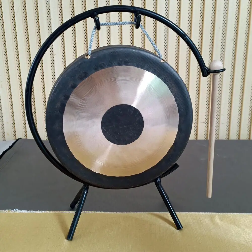 Arborea Chinese gongs handmade 8'' chao gong sets with gong mallet+gong stand