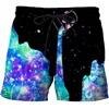 Flame Graphics 3d Print Summer Fashion Men's Shorts Quick Dry Swimming Shorts Oversized Casual Beach Pants Trend Men Clothing 6