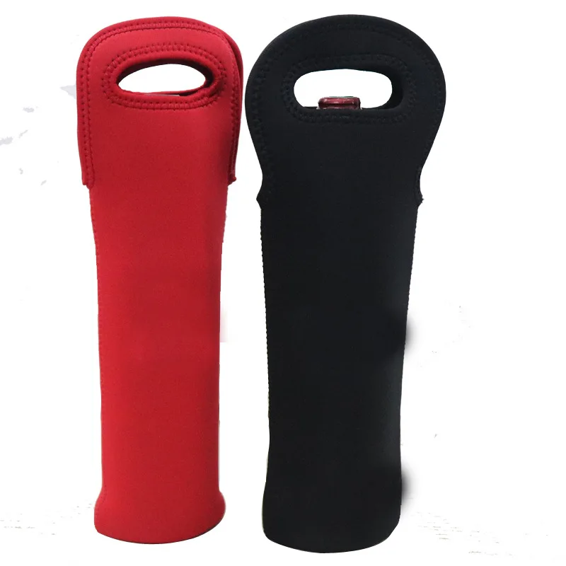 Neoprene wine bottle sleeve 750ml bottle wine whisky protective sleeve cover bag wine bottle cover