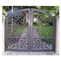 Custom Or Standard Wrought Iron Gate Parts Iron Sliding Gate Wrought Iron Gate 1