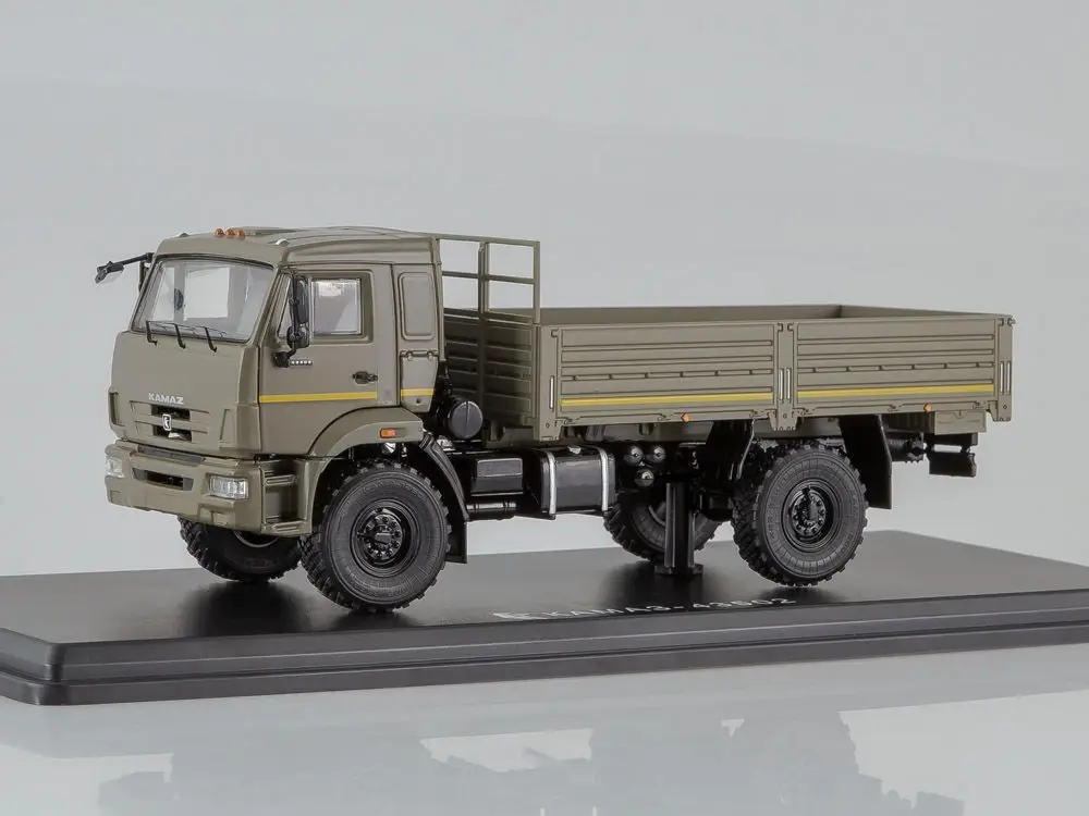 New SSM 1 43 KAMAZ (USSR RUSSIAN CAR) Truck KAMAЗ-43502 SSM1243 By Start Scale Models Diecast for Collection new avd models ussr truck 1 43 kamaz 6560 anti aircraft missile system 96k6 unassembled diecast model kit 1437avd
