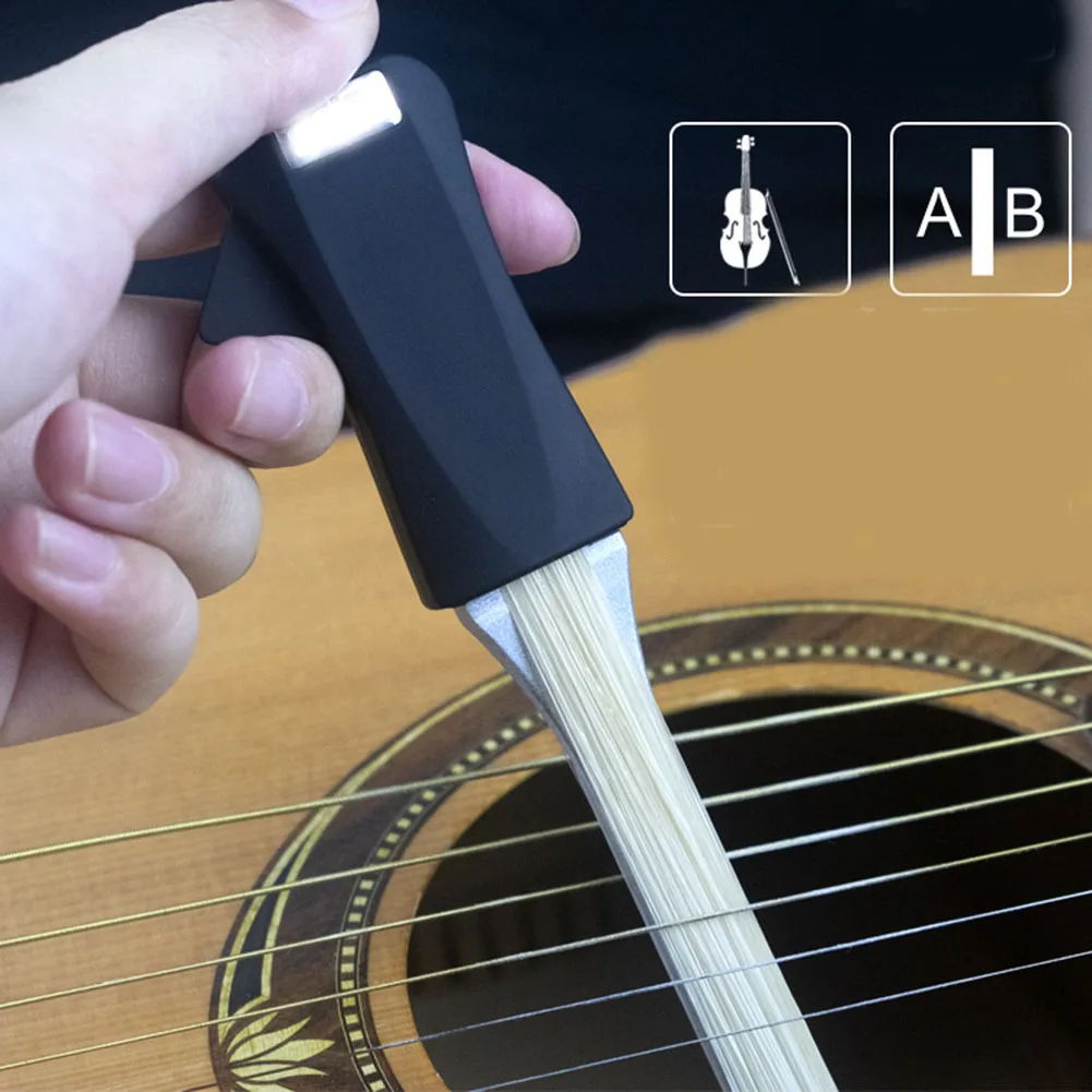 

SOLO Classic Model Guitar Bow Hard Nylon Classic Guitar Bow Black 21.5cm Length Comfortable Handle For Acoustic Guitar