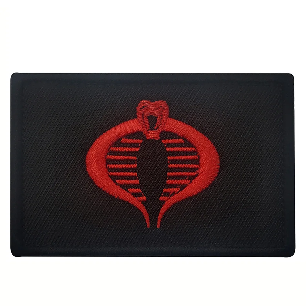GI JOE Ninja Cobra Velcros Patch American Movie Game Military Hook