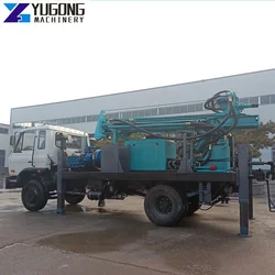 Hot Selling 100m 200m 300m 400m 500m Deep Water Well Drilling Rig Machine Drilling Rig for Water Well Bore Well Machine Price