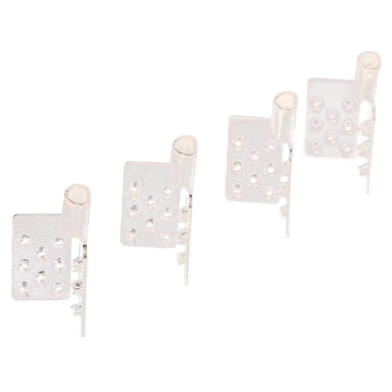 10pcs Underfloor Heating Film Clamps Special Silver Connectors Minco Heat Electric Floor Heating Film Clips Accessories electric underfloor heating