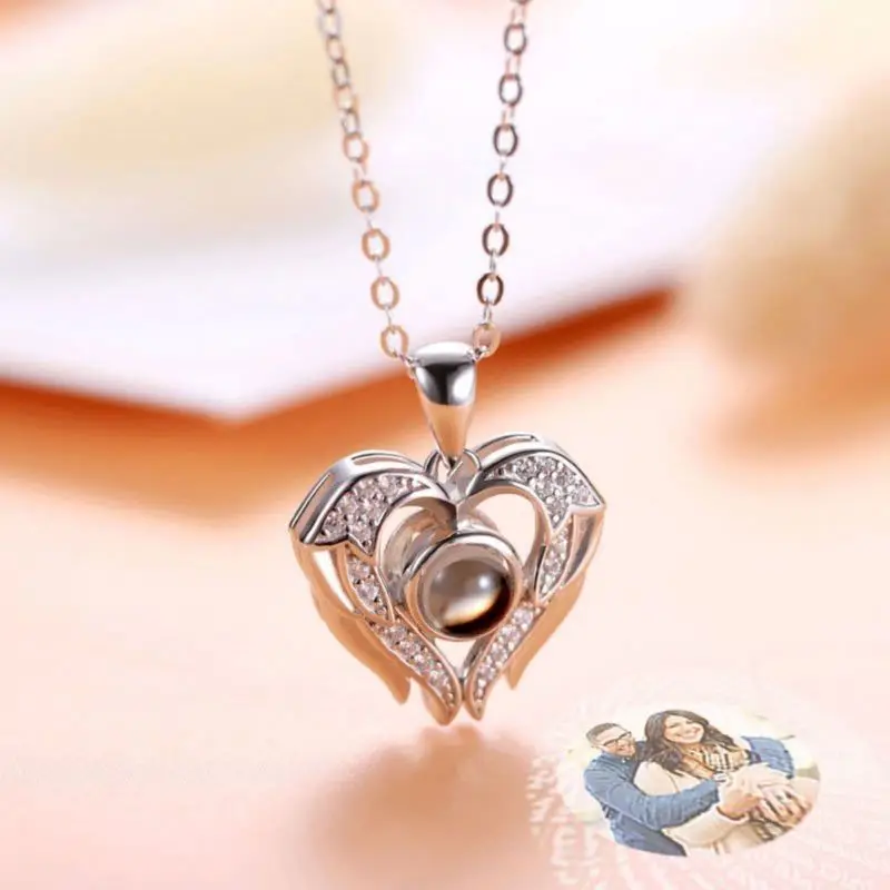 Personalized Photo Necklace - Custom Picture Pendant Jewelry