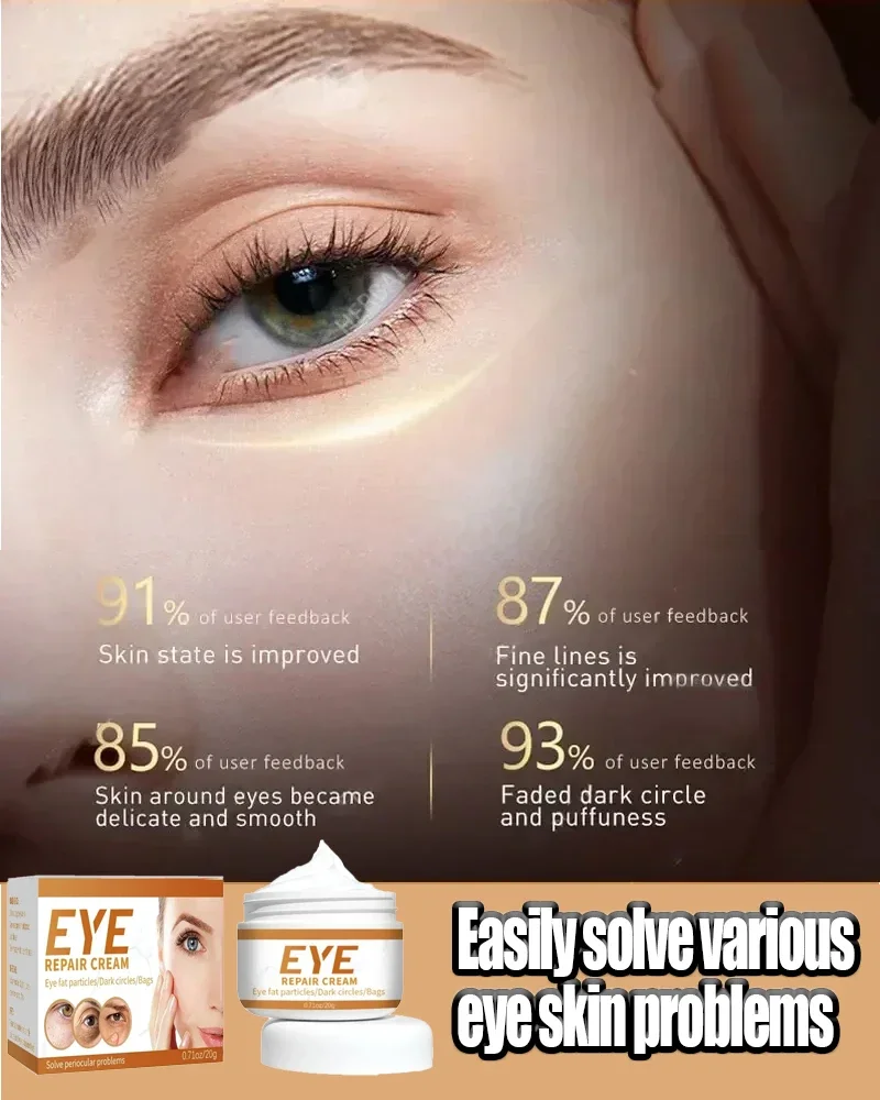 Eye Bags Remover Eye Cream Eye Problem Solver Instant Remove Wrinkle Eye Cream Eye Bags Dark Circles Anti Puffiness Firm Cream Under Eyes Lightening Fine Lines Moisturizing