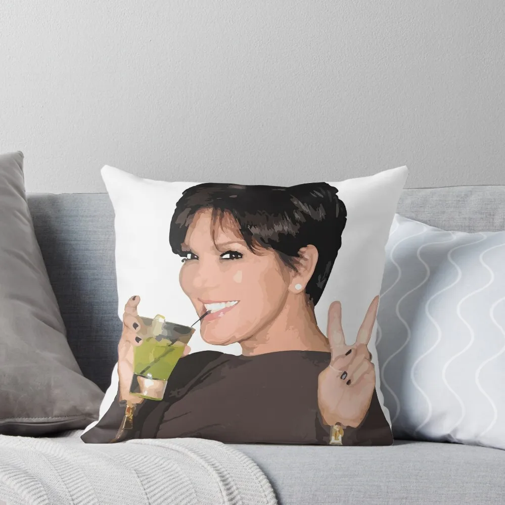 

Kris Jenner Throw Pillow Pillowcase Cushion Sofa Cushion Cushions Home Decor sleeping pillows