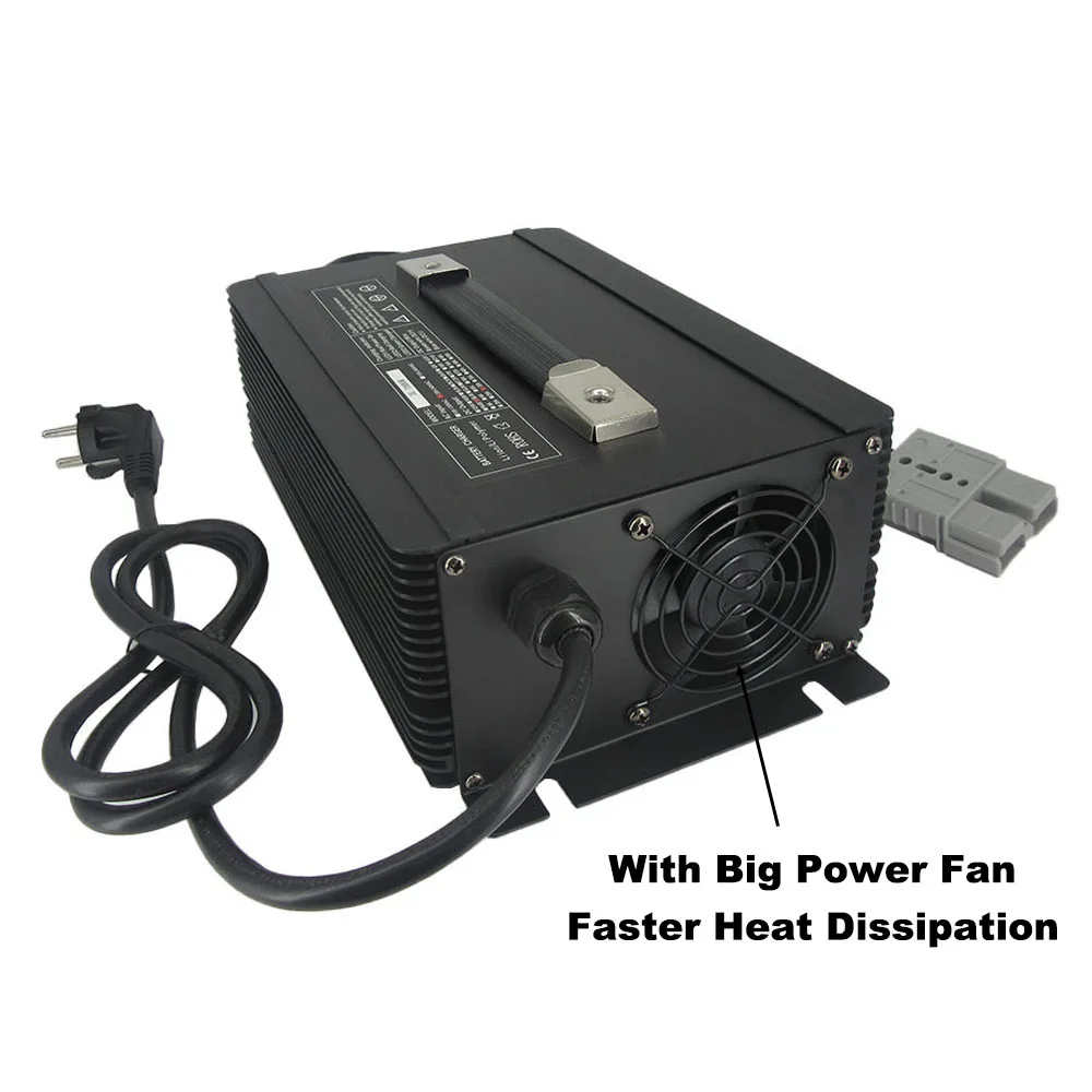 2000W 42V 40A 30A 20A Lithium Fast Charger 36V 25A For 36 Volt 10S Li ion  Touring Car Forklift Golf Cart Tricycle Battery - AliExpress, image size:1000x1000